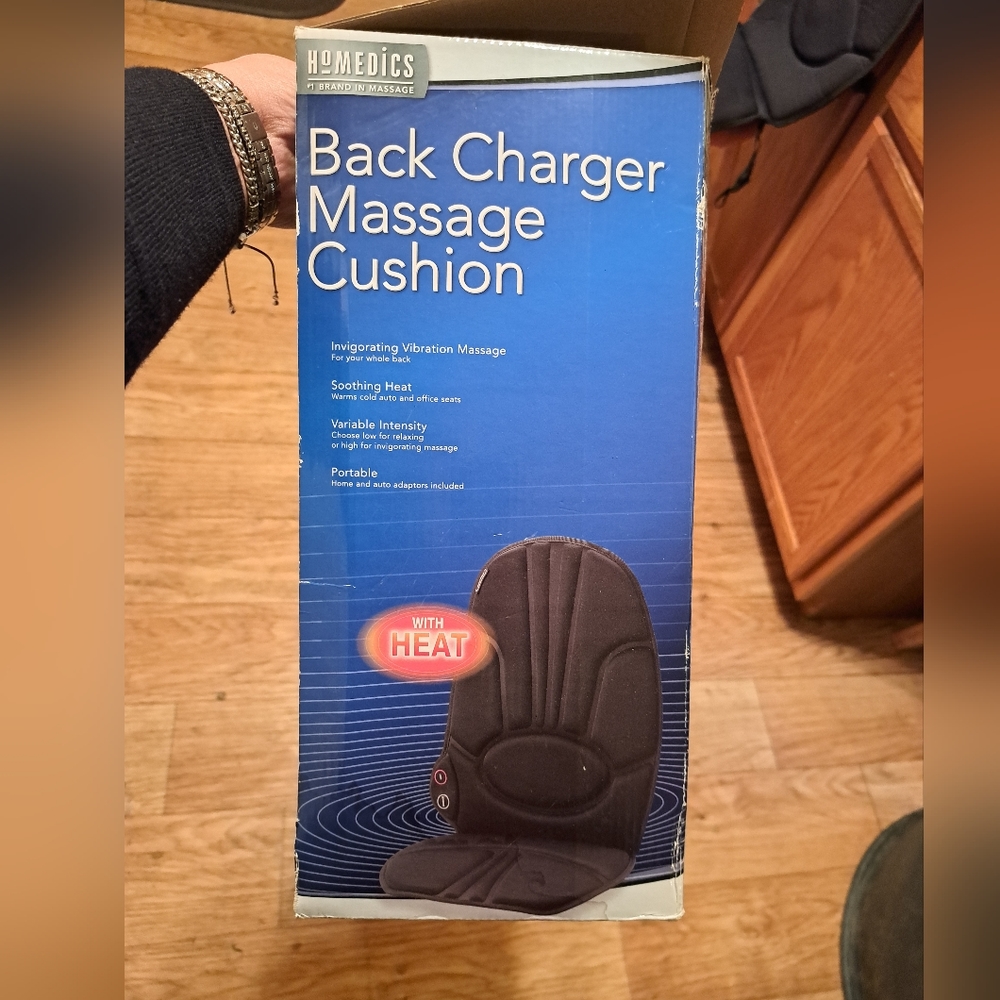 ✅️2 x $12 Homedics back charger massage cushion.